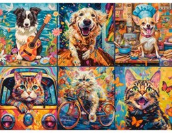 Castorland puzzle jigsaw Choose Your Pet - 2000 pieces cats