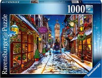Ravensburger puzzle Weihnachtszeit - 1000 pieces Christmas jigsaw-2