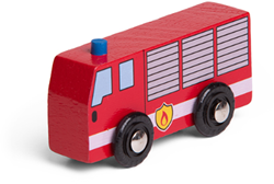Bigjigs Wooden City Vehicles - 5 pieces