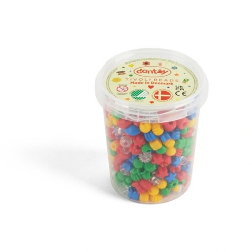 Dantoy CLASSIC beads toy 560 pieces in bucket - bead set