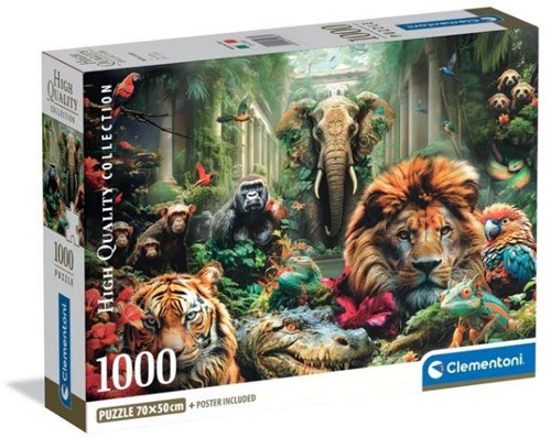 Clementoni puzzle Mystic Jungle - 1000 pieces for adults