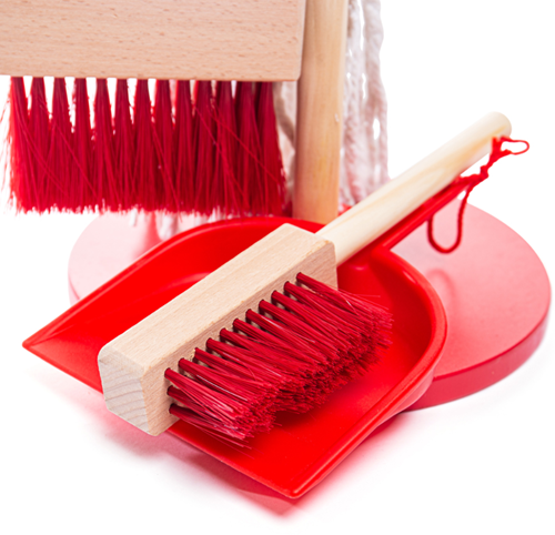Bigjigs Cleaning Set (Red)-3