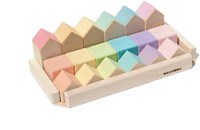 Ocamora toy houses and cubes set - educational wooden toy-3