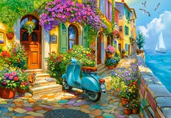 Castorland puzzle coastal life - 1000 pieces puzzle toy