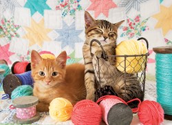 Cobble Hill jigsaw puzzle Balls of Fluff - 1000 pieces of fun