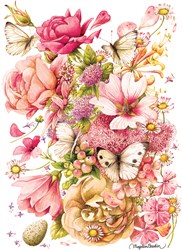 Cobble Hill jigsaw puzzle Bastin Bouquet - 1000 pieces flower puzzle