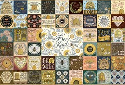 Cobble Hill jigsaw puzzle Bee Kind - 2000 pieces puzzle vintage