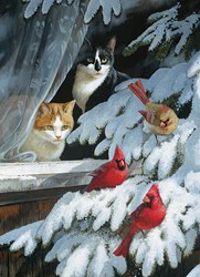 Cobble Hill jigsaw puzzle Bird Watchers 1000 pieces puzzle fun