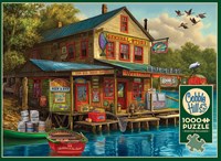 Cobble Hill jigsaw puzzle Bob's Beer & Bait - 1000 pieces of fun