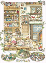 Cobble Hill Brambly Hedge Picnic Preparations - 500 pieces