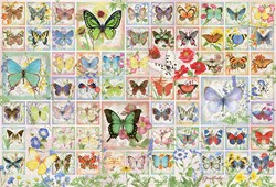 Cobble Hill animal puzzle - Butterflies and Blossoms 2000 pieces