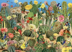 Cobble Hill jigsaw puzzle cactus garden - 1000 pieces puzzle adults