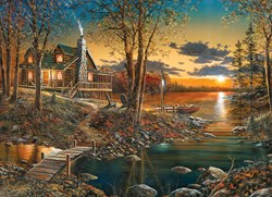 Cobble Hill jigsaw puzzle Comforts of Home - 1000 pieces puzzle fun