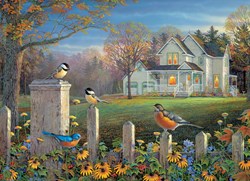 Cobble Hill jigsaw puzzle evening birds - 1000 pieces puzzle game