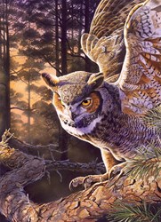 Cobble Hill jigsaw puzzle evening hunter - 1000 pieces puzzle fun