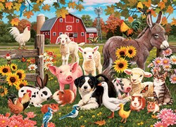 Cobble Hill jigsaw puzzle Family Farm - 350 pieces - colorful toy