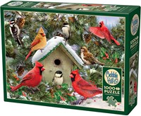 Cobble Hill jigsaw puzzle festive scene - 1000 pieces puzzle fun-2