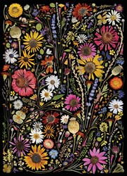 Cobble Hill jigsaw puzzle Flower Press Happiness 1000 pieces floral