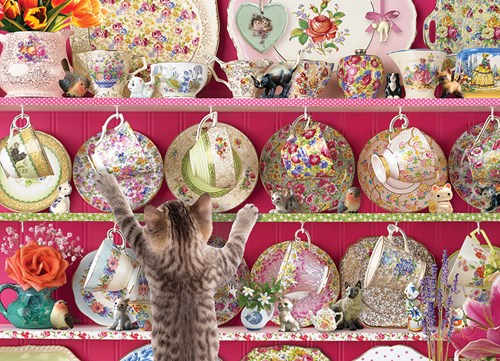 Cobble Hill jigsaw puzzle High Tea High Jinks - 500 piece puzzle