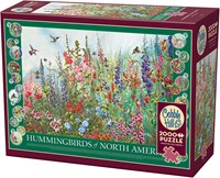 Cobble Hill jigsaw puzzle 2000 pieces - Hummingbirds of North America puzzle-2