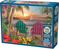 Cobble Hill jigsaw puzzle Island Paradise 500 pieces puzzle adults-2