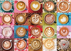 Cobble Hill jigsaw puzzle Love You A Latte - 500 pieces puzzle game