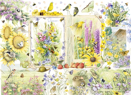 Cobble Hill puzzle nature summer 1000 pieces - jigsaw birds landscape