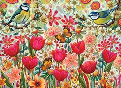 Cobble Hill jigsaw puzzle 500 pieces - Shooting the breeze nature fun