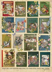 Cobble Hill jigsaw puzzle nature books - 1000 pieces puzzle adults