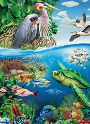 Cobble Hill Jigsaw XXL Pieces Earth Day 350 pieces eco-friendly puzzle