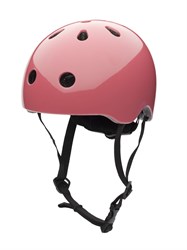 Coconuts kids helmet pink XS - safe bike helmet for children Jaipur pink plain