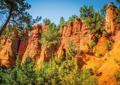 Nathan jigsaw puzzle French regions - Ochre Trail Roussillon 1000 pieces