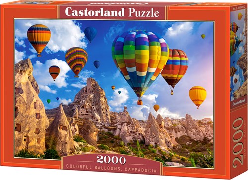 Castorland puzzle Colorful Balloons Cappadocia - 2000 pieces jigsaw-2