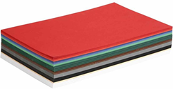 Colortime Colortime Gekleurd Karton A4 Kerst 30 vel