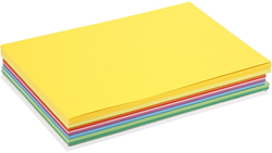 Colortime Colortime Gekleurd Karton A5 Happy 60 vel
