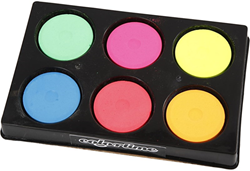 Colortime Colortime Waterverf Palet Neon
