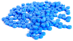Colourful Mosaics mosaic toy Colourful Dots blue 100 g glass