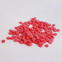 Colourful Mosaics playset recycled glass dots red 100 grams