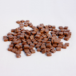 Colourful Mosaics mosaic tiles brown recycled glass 100 grams