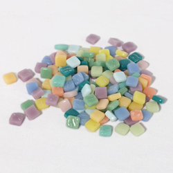 Colourful Mosaics mosaic tiles colourful squares mix pastel 100 grams