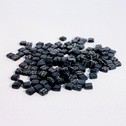 Colourful Mosaics mosaic tiles black recycled glass 100 grams