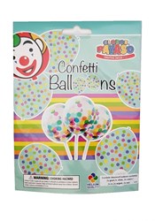 Globos confetti balloons party gold silver black decoration