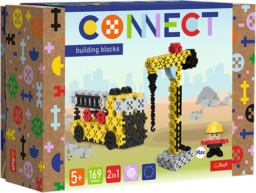 Trefl construction crane toy - Hydraulic truck - FSC Mix 70%