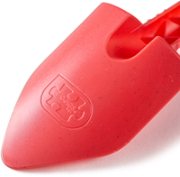 BigJigs eco toy spade - coral pink beach shovel for kids-3