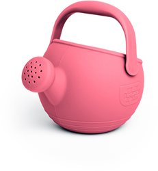 Bigjigs silicone watering can - Coral pink outdoor and water play toy