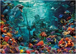 Educa puzzle Coral Reef Poseidon - 1000 pieces jigsaw puzzle