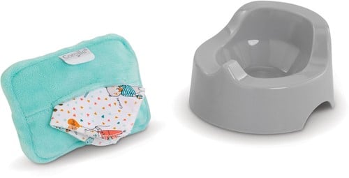 Corolle Mon Premier Poupon baby potty & baby wipes baby doll 30/36 cm