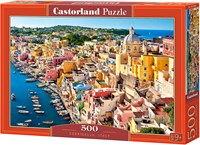 Castorland puzzle Corricella Italy - 500 pieces jigsaw-2