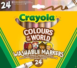 NL - Goliath Crayola markers Colors of the World 24 washable colours