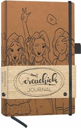 MUS Creatief bullet journal brown - Creachick A5 notebook
